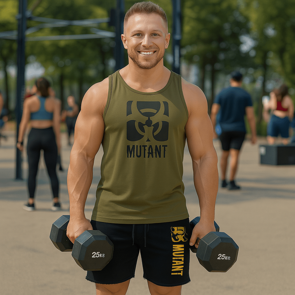 Men's MUTANT Sports Shorts - Breathable Loose Fitness Shorts - SensorySoft