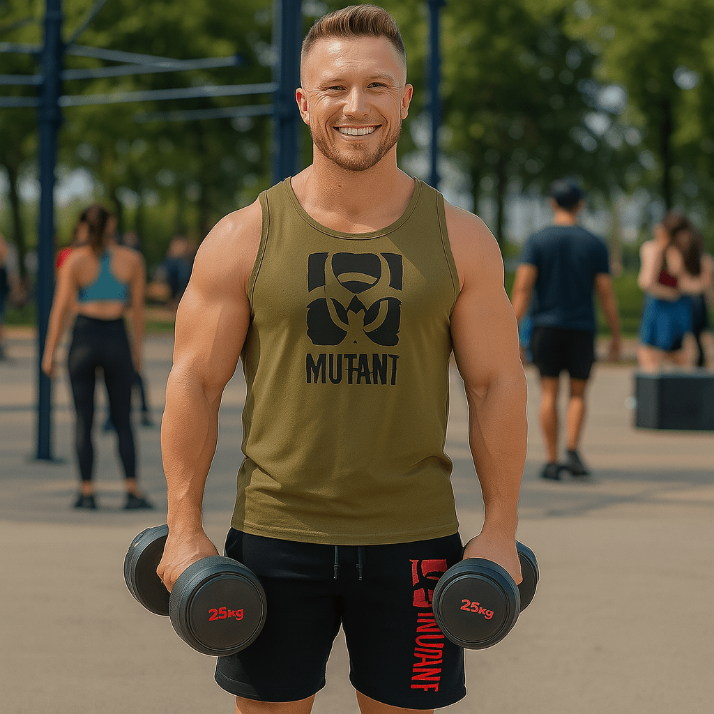 Men's MUTANT Sports Shorts - Breathable Loose Fitness Shorts - SensorySoft