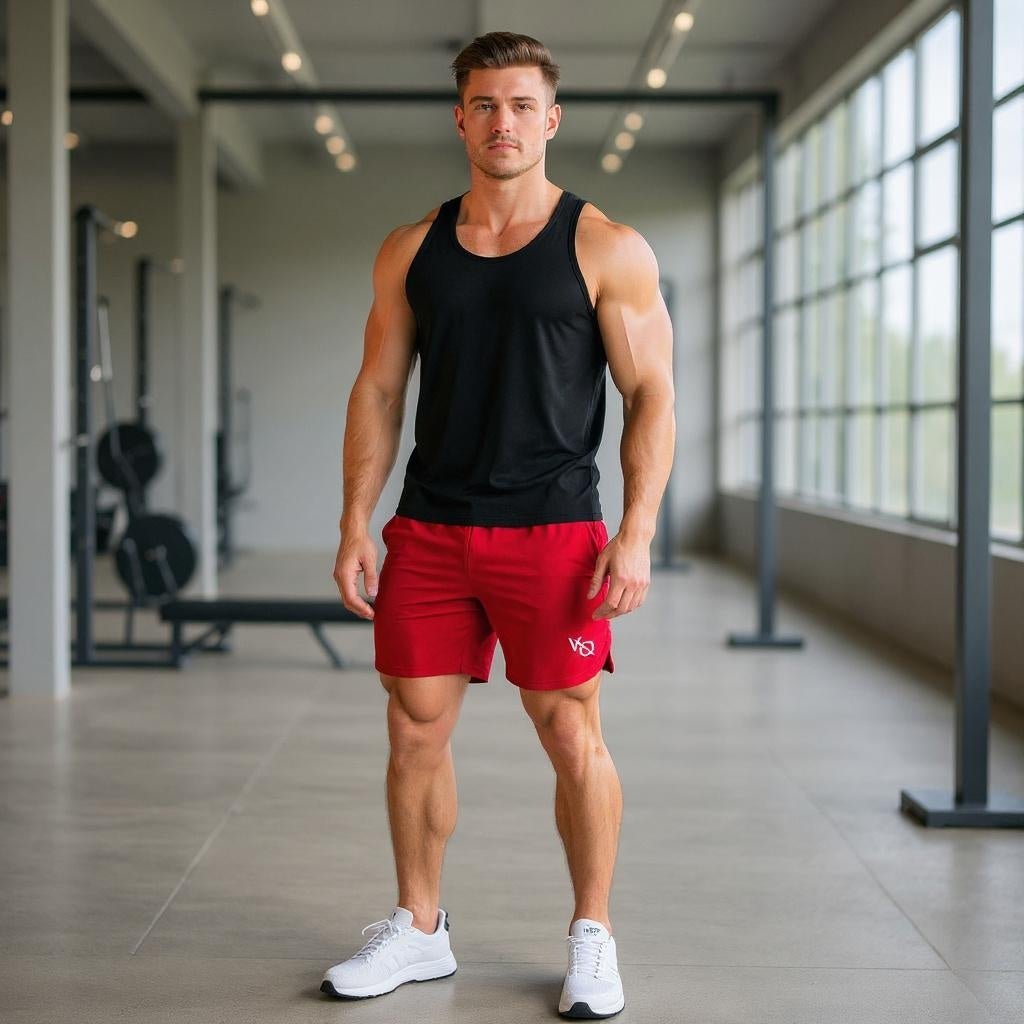 Men's New Sports Running Training Fitness Shorts - SensorySoft
