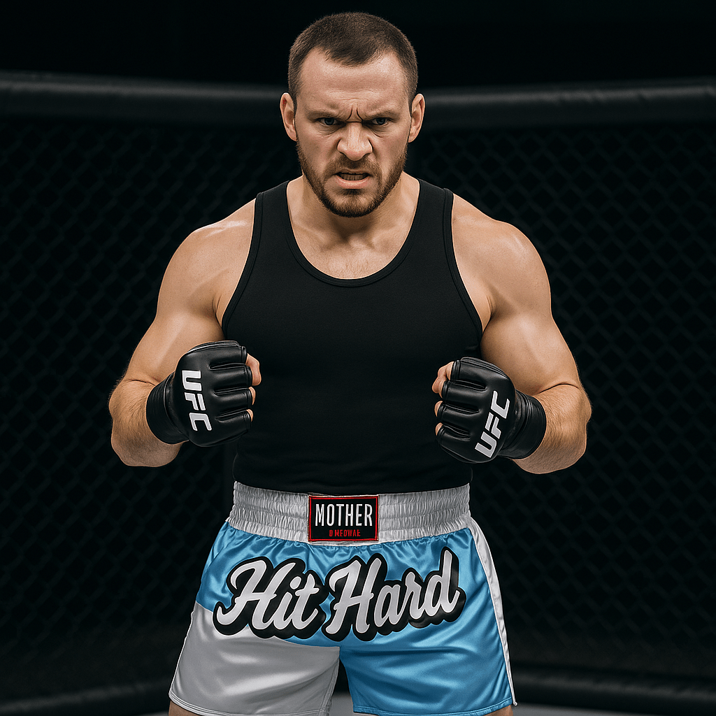 Men's Professional Boxing Shorts with Short Cut Design - SensorySoft