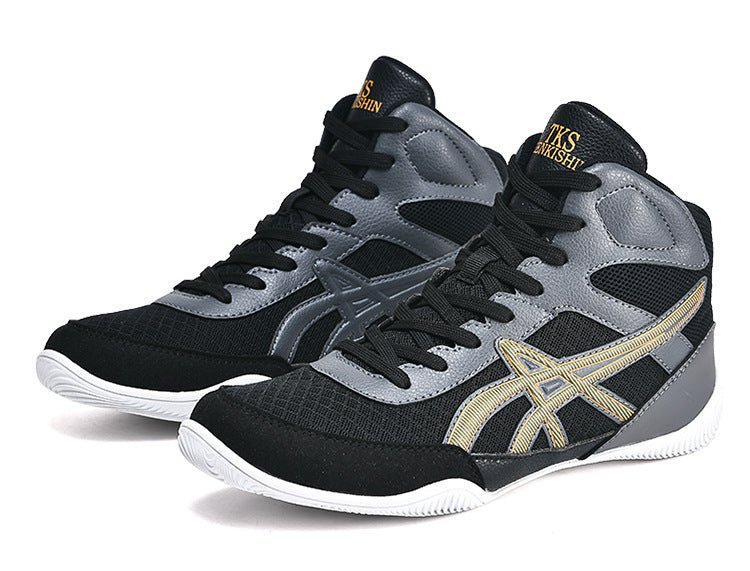 Men's Professional Wrestling and Boxing Training Shoes - SensorySoft