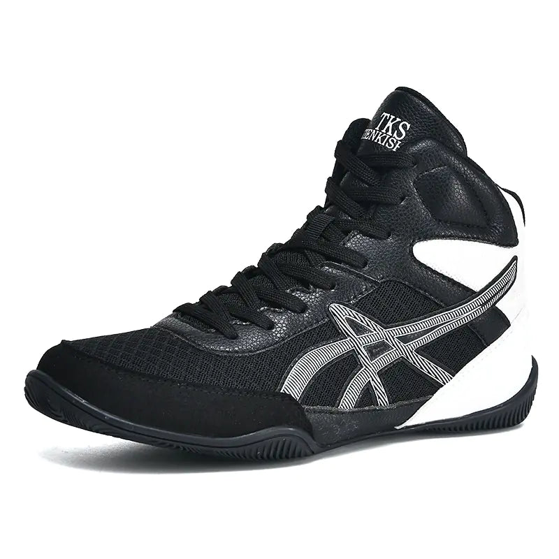 Men's Professional Wrestling and Boxing Training Shoes - SensorySoft