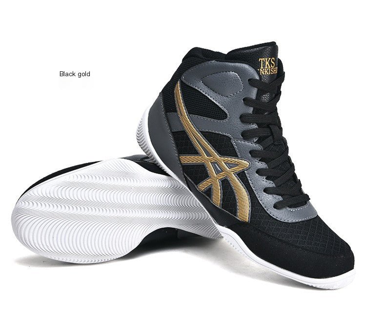 Men's Professional Wrestling and Boxing Training Shoes - SensorySoft