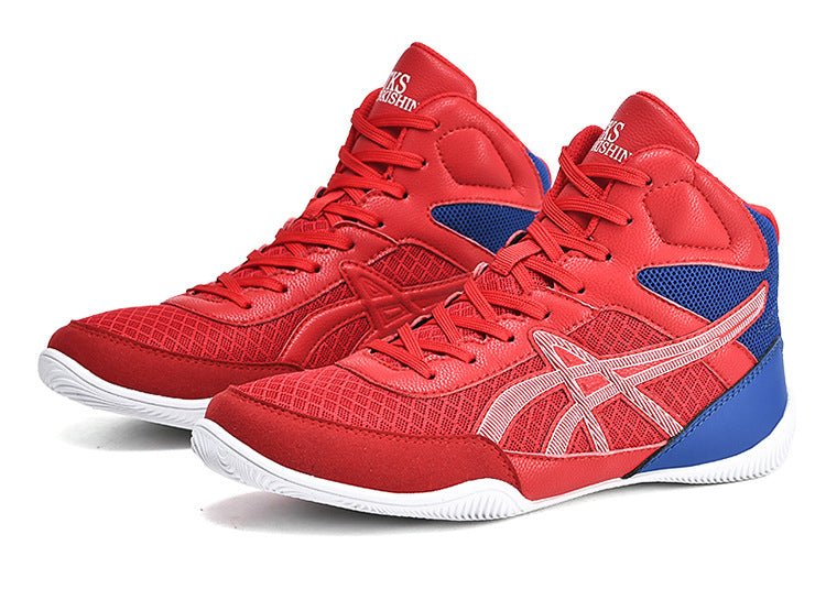 Men's Professional Wrestling and Boxing Training Shoes - SensorySoft