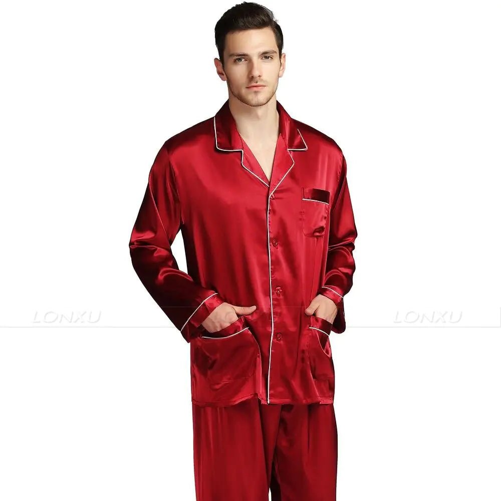 Men's Sleepwear Pajamas Set - SensorySoftShop