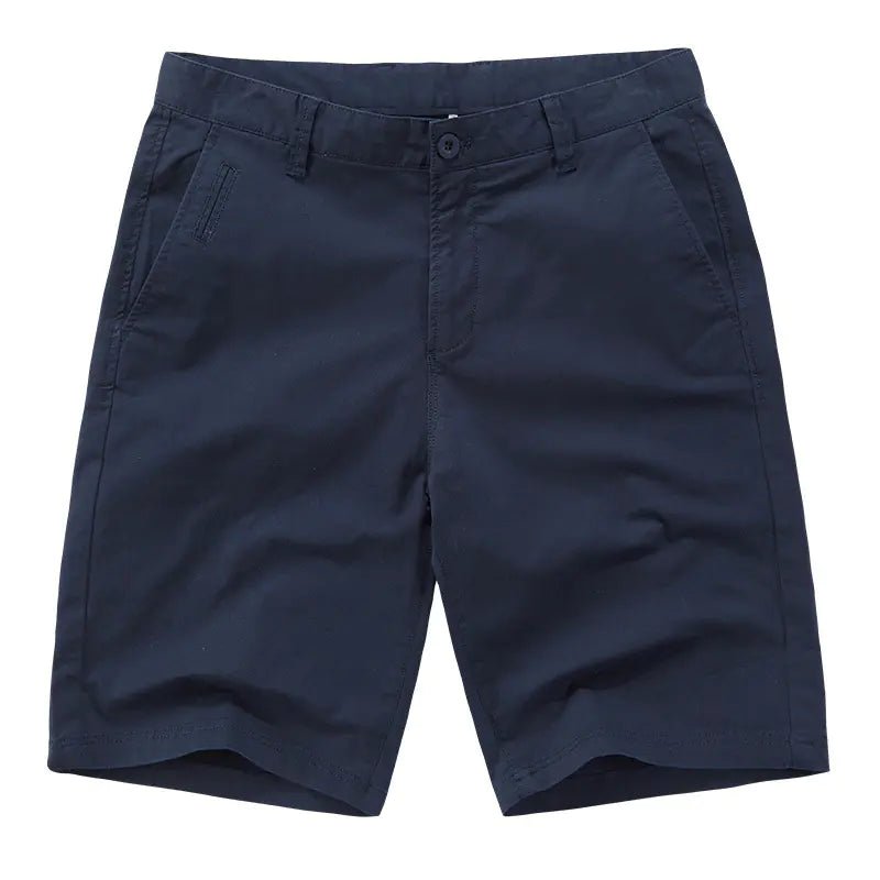 Men's Summer Breathable Solid Color Five - Point Shorts - SensorySoft