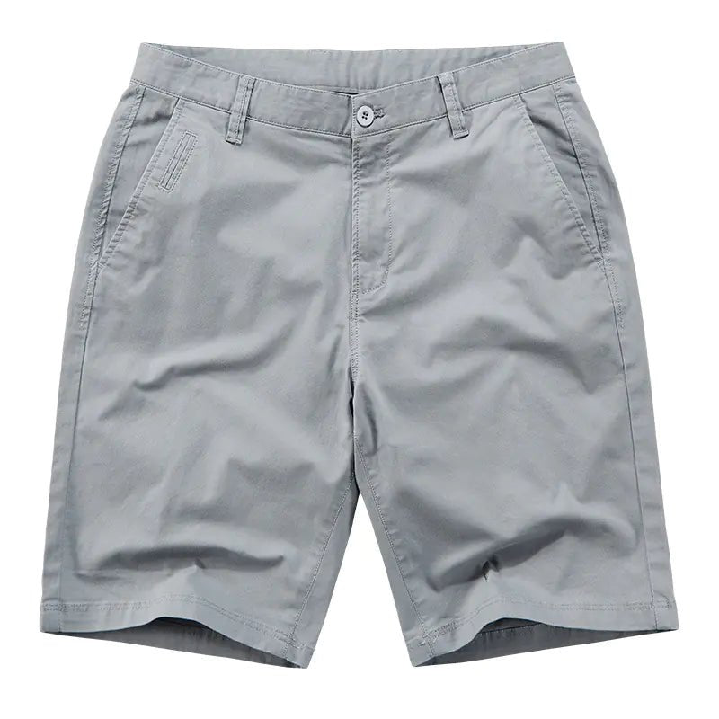 Men's Summer Breathable Solid Color Five - Point Shorts - SensorySoft