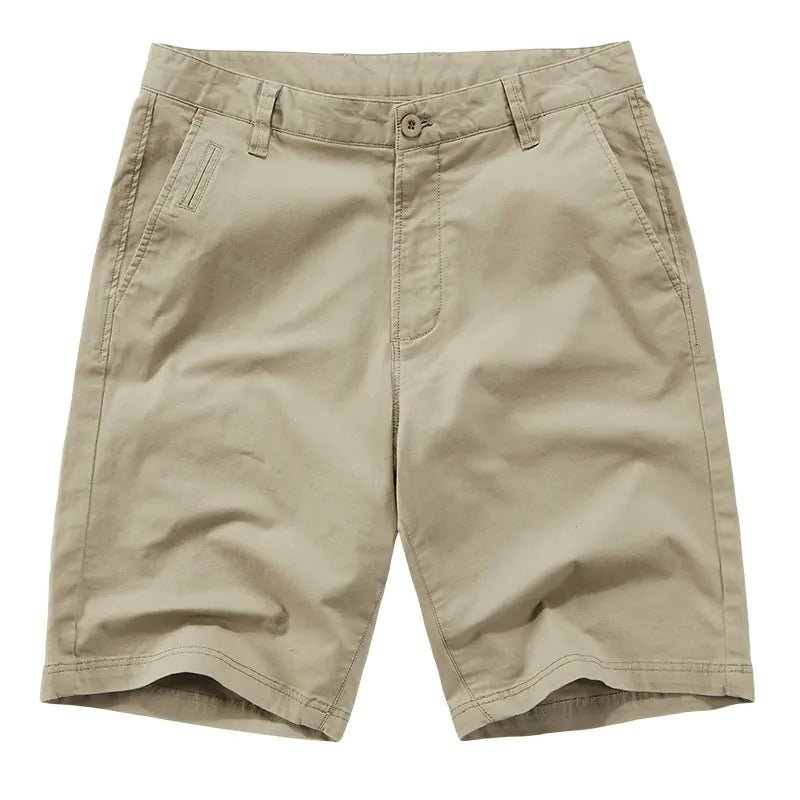 Men's Summer Breathable Solid Color Five - Point Shorts - SensorySoft