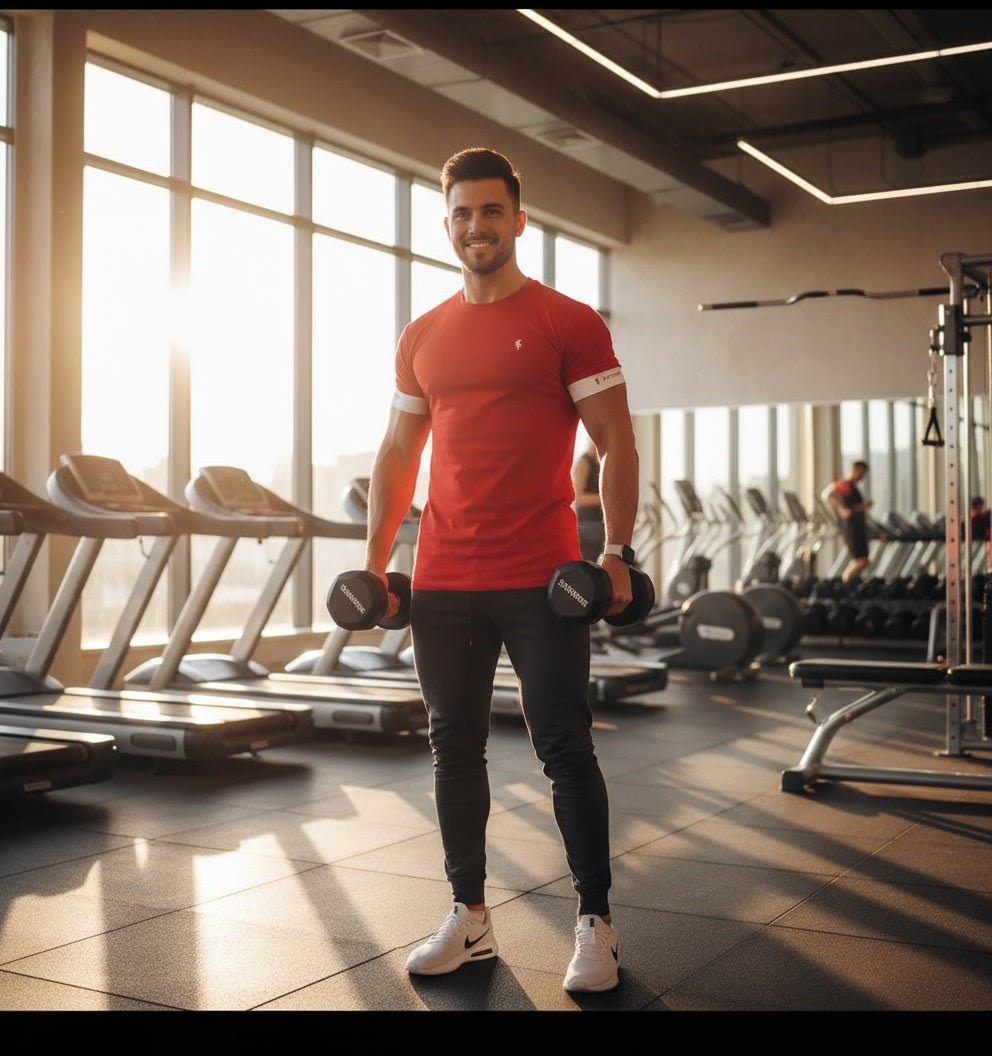 Men's Summer Leisure Sports Fitness T-Shirt - SensorySoftShop