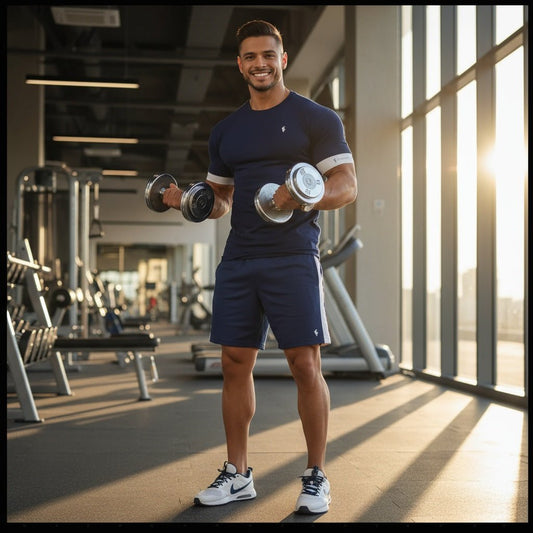 Men's Summer Leisure Sports Fitness T-Shirt - SensorySoftShop