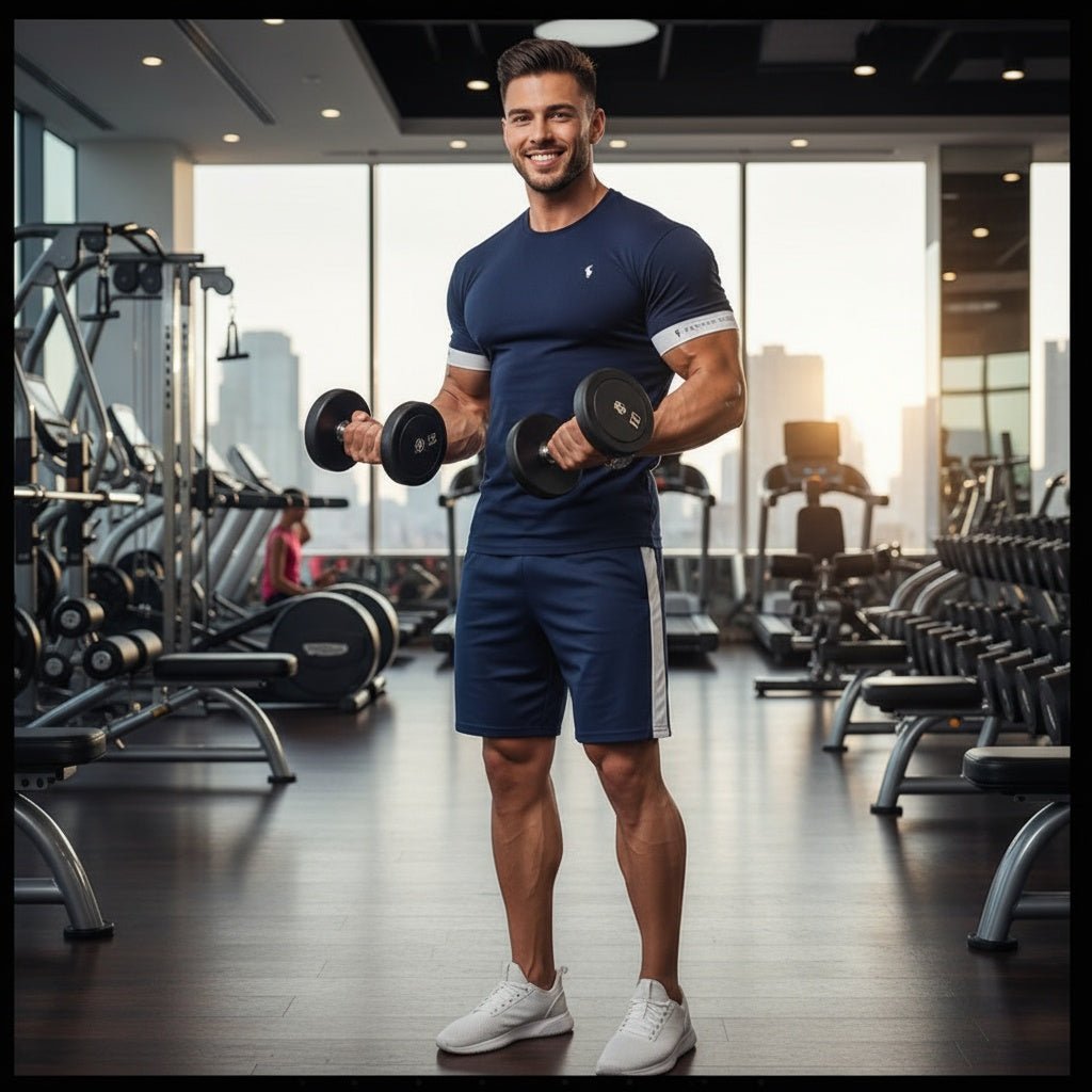 Men's Summer Leisure Sports Fitness T-Shirt - SensorySoftShop