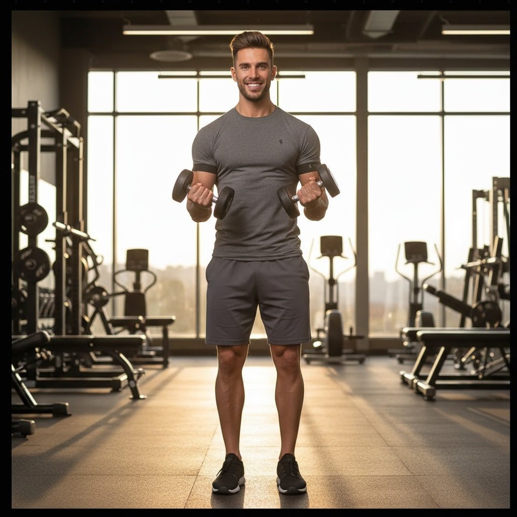 Men's Summer Leisure Sports Fitness T-Shirt - SensorySoftShop