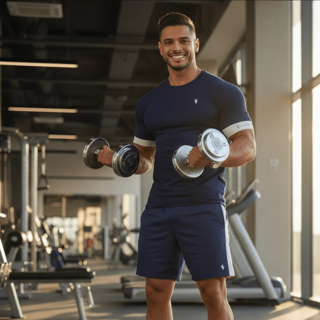 Men's Summer Leisure Sports Fitness T-Shirt - SensorySoftShop