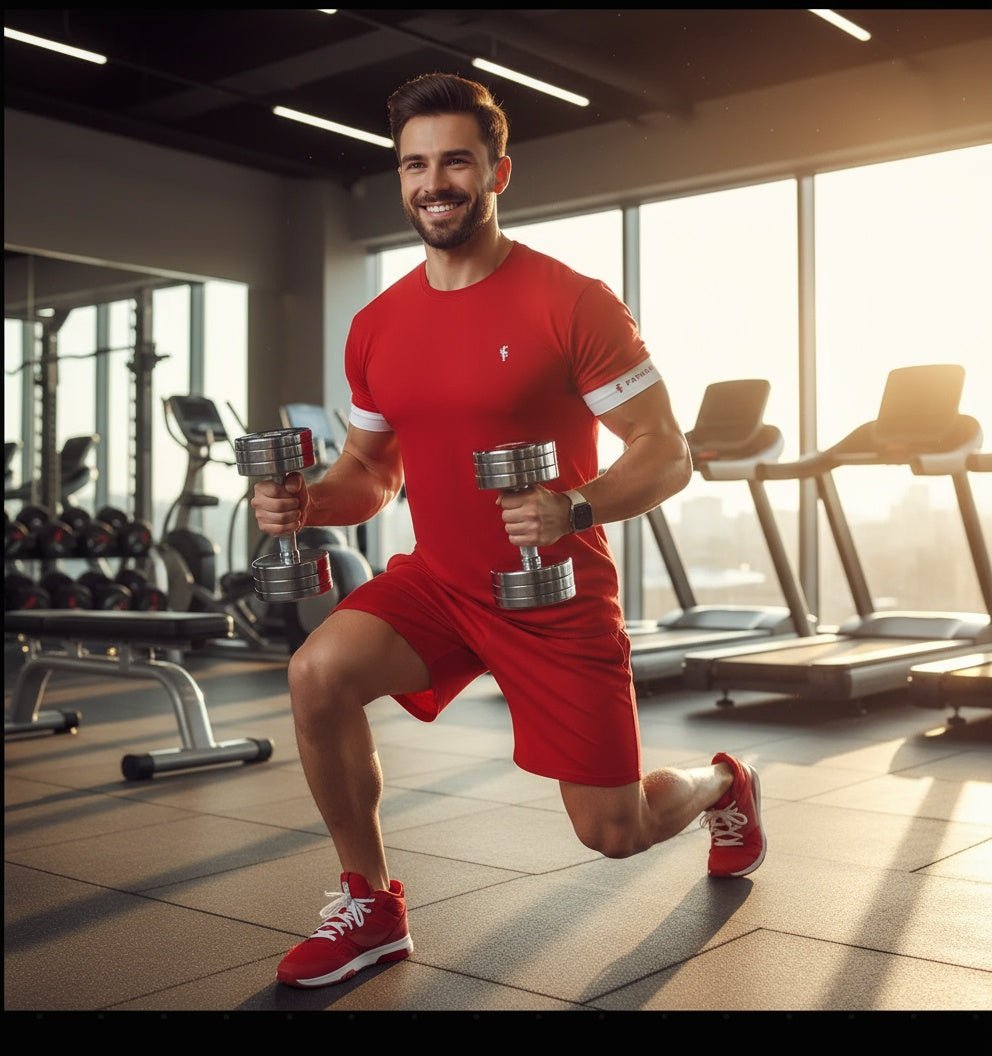 Men's Summer Leisure Sports Fitness T-Shirt - SensorySoftShop