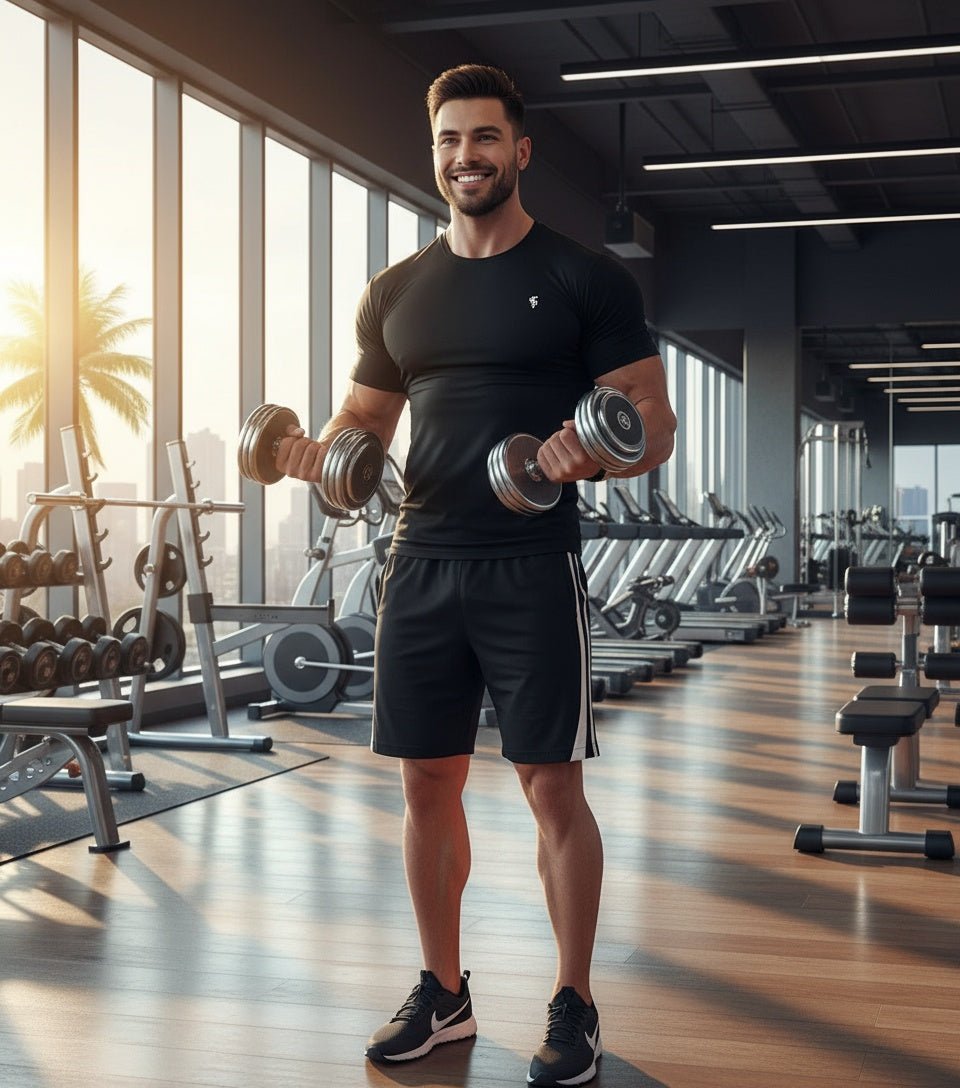 Men's Summer Leisure Sports Fitness T-Shirt - SensorySoftShop