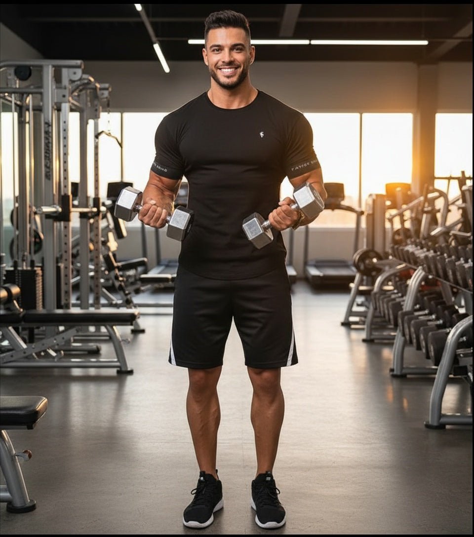 Men's Summer Leisure Sports Fitness T-Shirt - SensorySoftShop