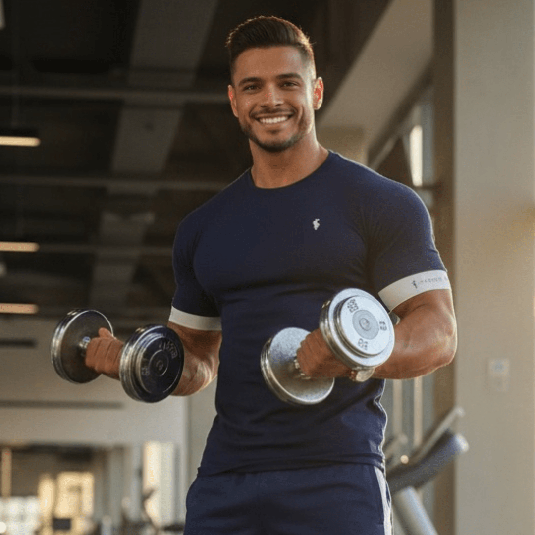 Men's Summer Leisure Sports Fitness T-Shirt - SensorySoftShop