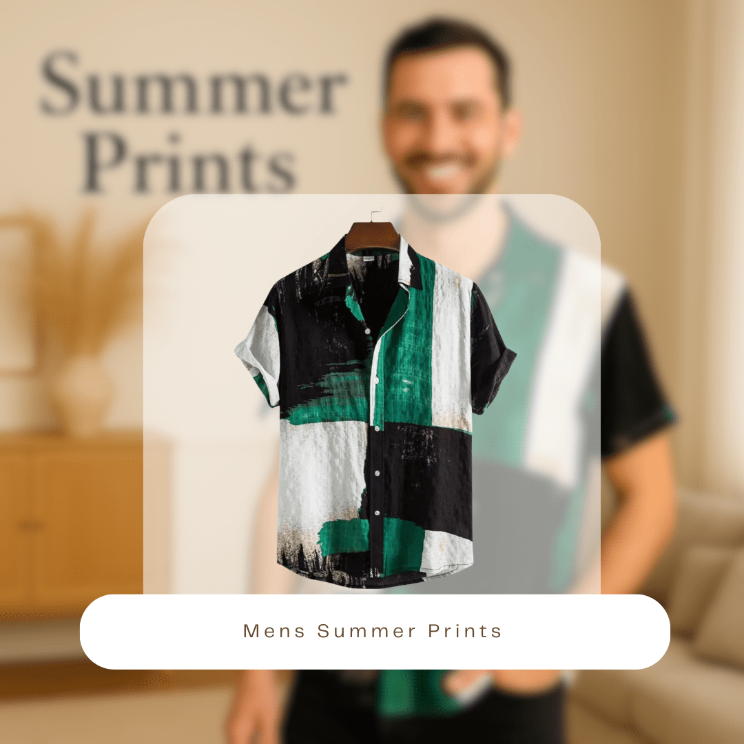 Men’s Summer Printed Shirts – Bold Style Meets Cool Comfort - SensorySoft