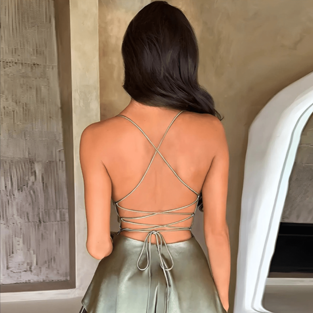 Mini Satin Cami Dress - SensorySoftShop