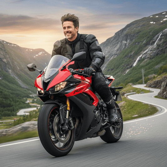 Motorcycle Riding Armor Jacket for Fall Protection - SensorySoftShop