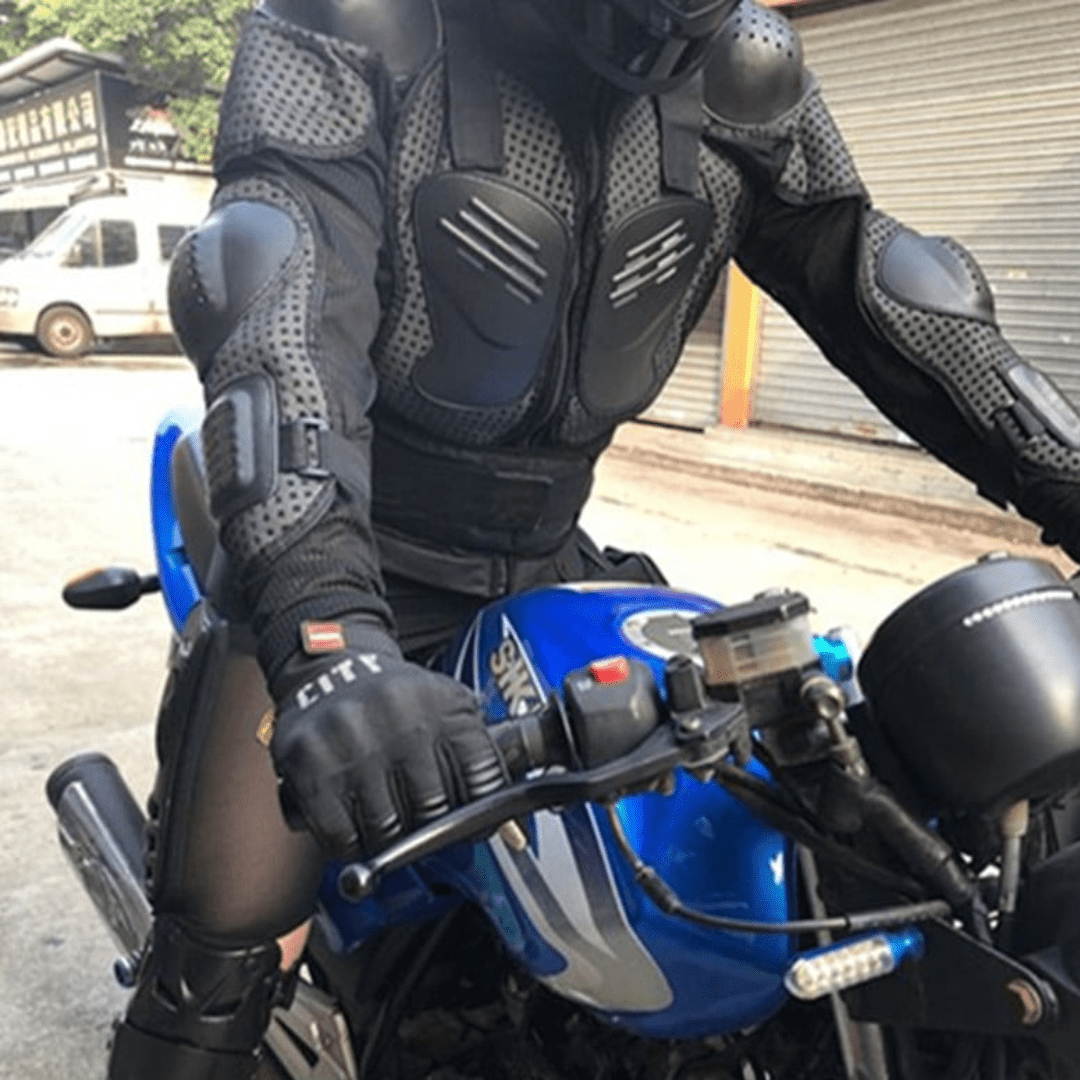 Motorcycle Riding Armor Jacket for Fall Protection - SensorySoftShop