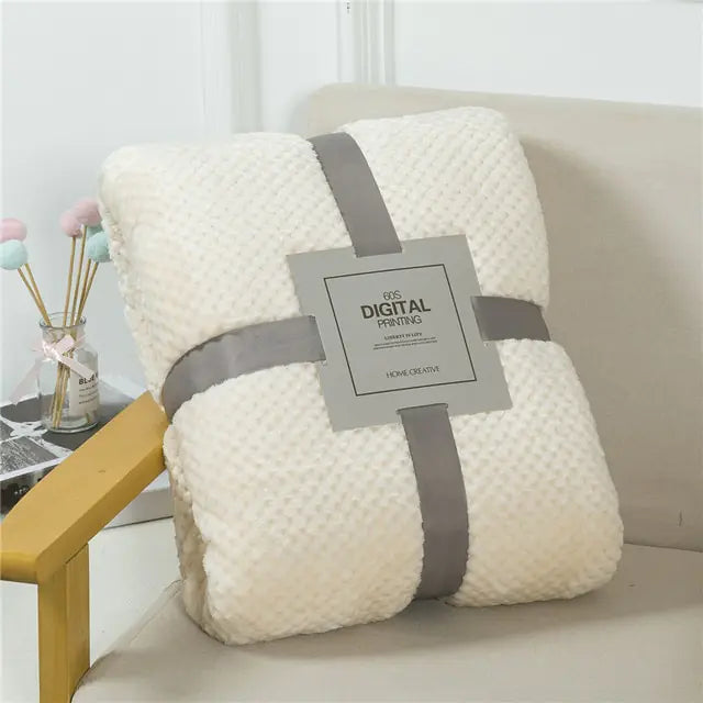 Plaid Winter Bed Blankets
