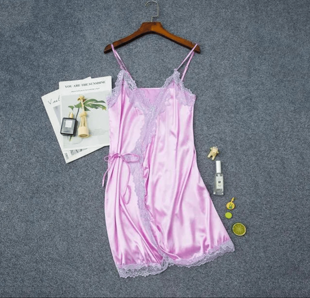 New Ladies Silky Sling Nightdress - SensorySoftShop