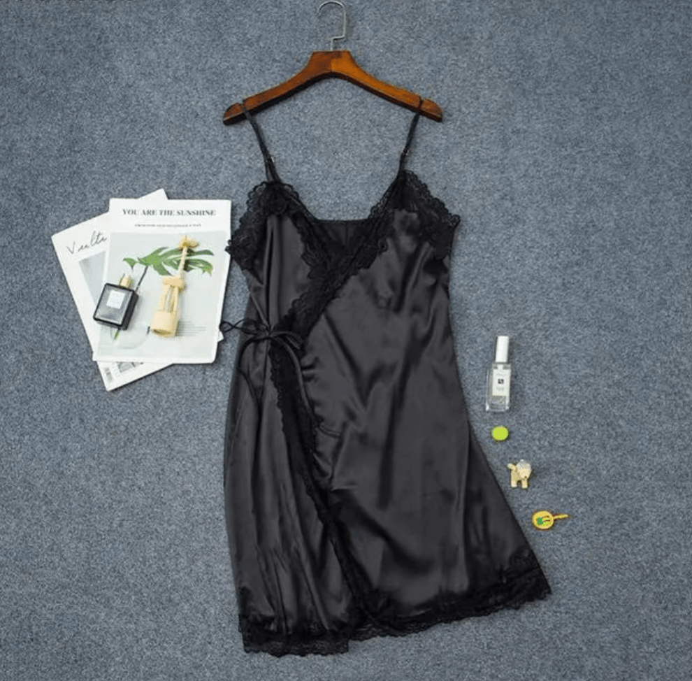 New Ladies Silky Sling Nightdress - SensorySoftShop