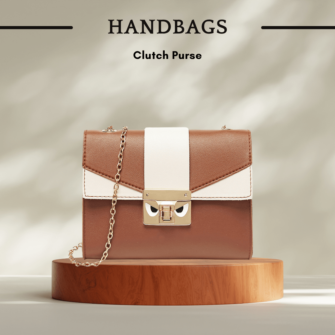 Newest Women's Small Handbags and Shoulder Bags - Color Brown - SensorySoft