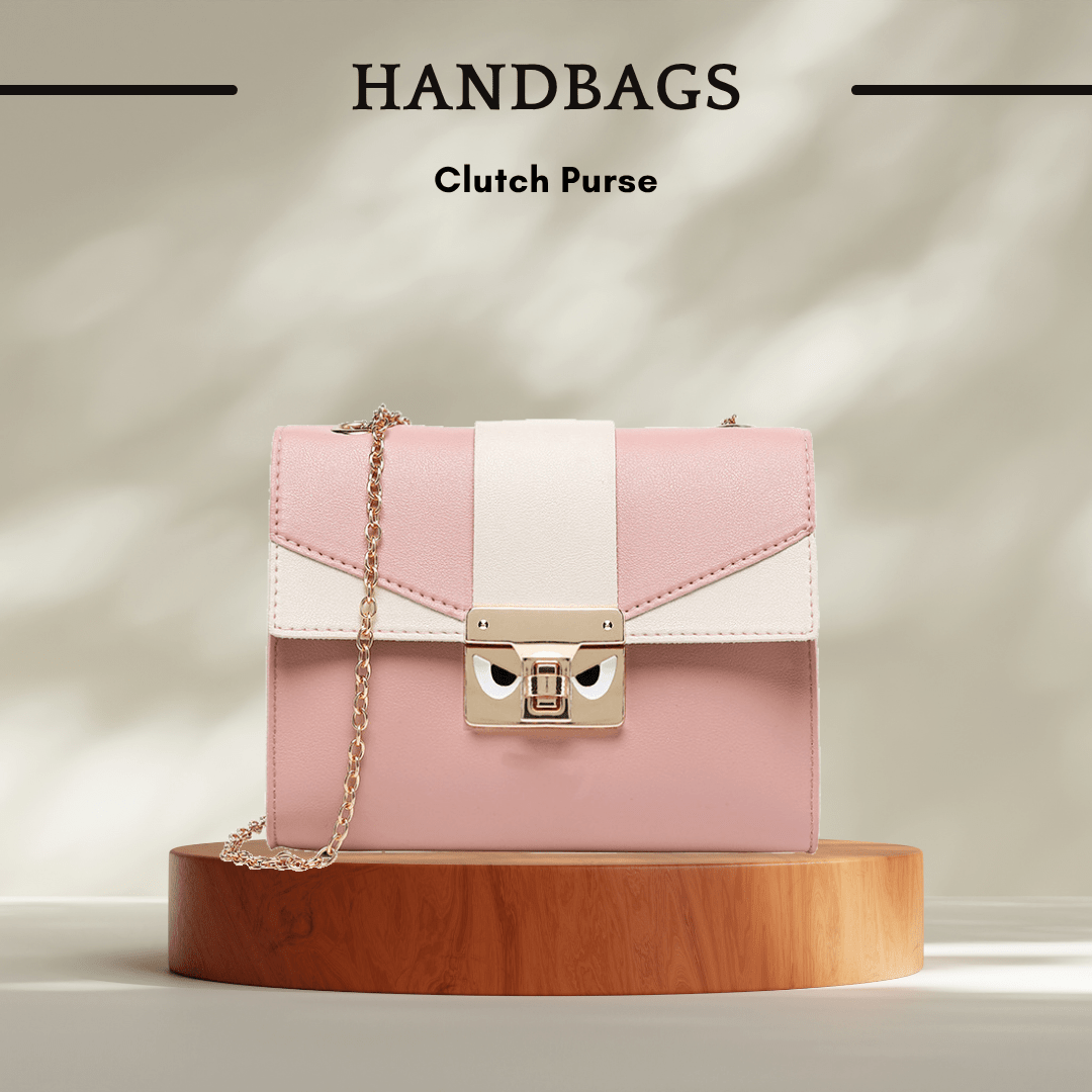 Newest Women's Small Handbags and Shoulder Bags - Color Pink - SensorySoft