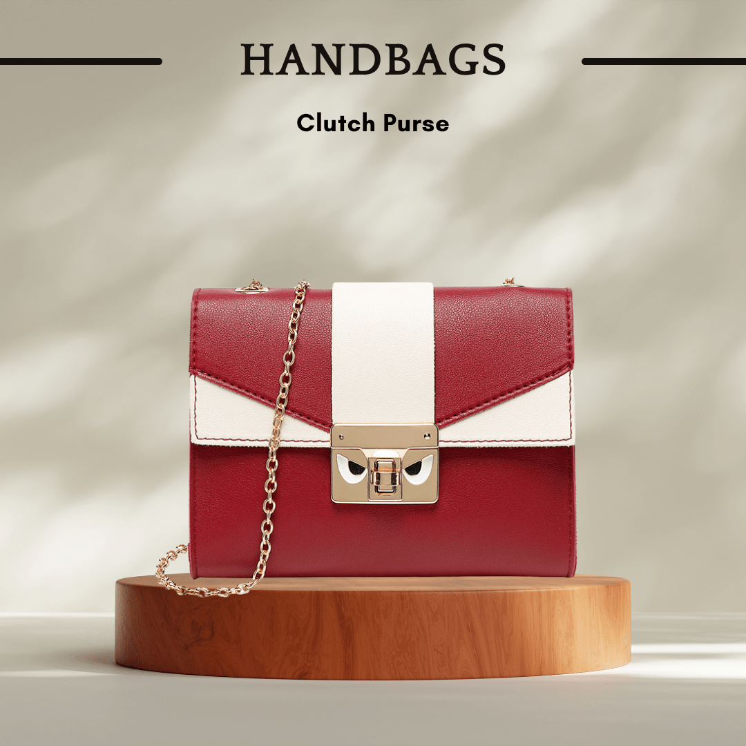 Newest Women's Small Handbags and Shoulder Bags - Color Red - SensorySoft