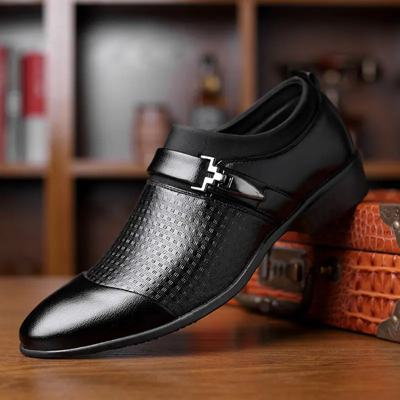 Men’s PU Leather Formal Shoes – Professional Polish with Everyday Comfort