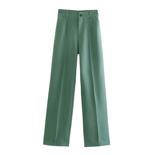 Office Wear Straight Pants - SensorySoftShop