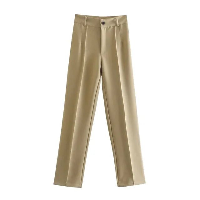 Office Wear Straight Pants - SensorySoftShop