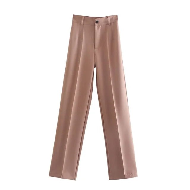 Office Wear Straight Pants - SensorySoftShop
