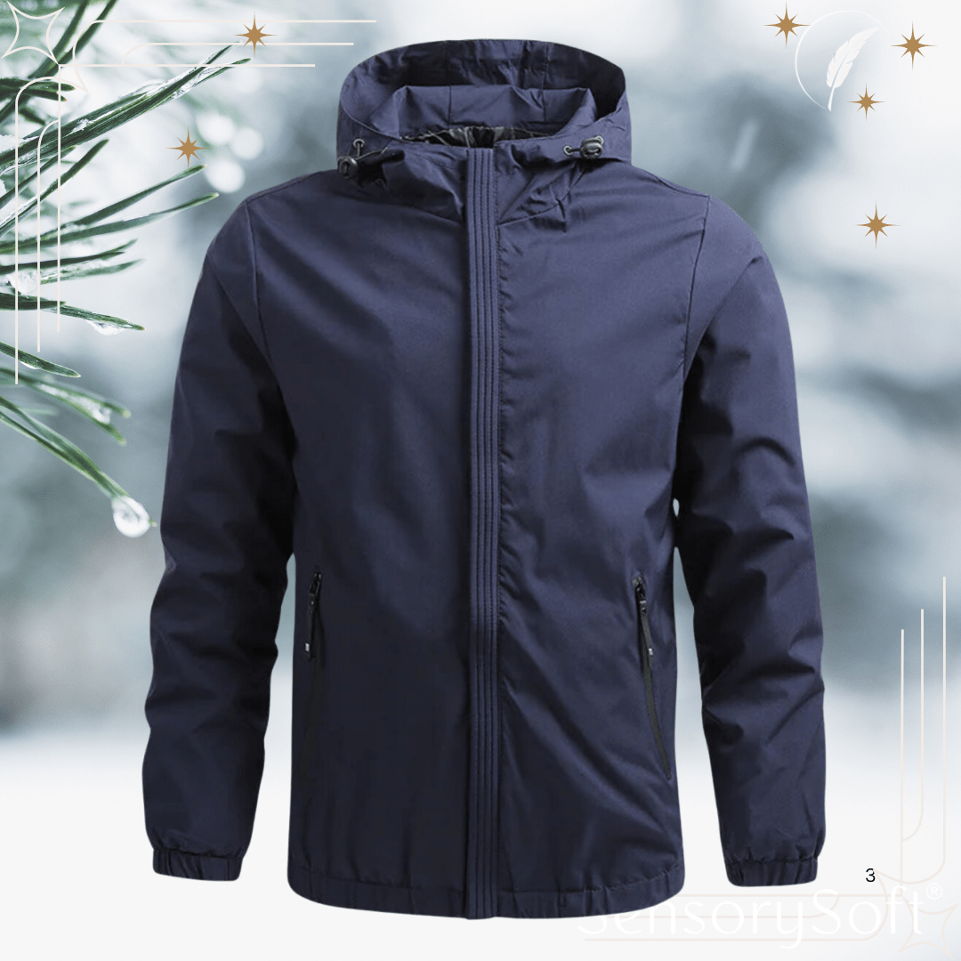 Outdoor Waterproof Jacket for Men - SensorySoft
