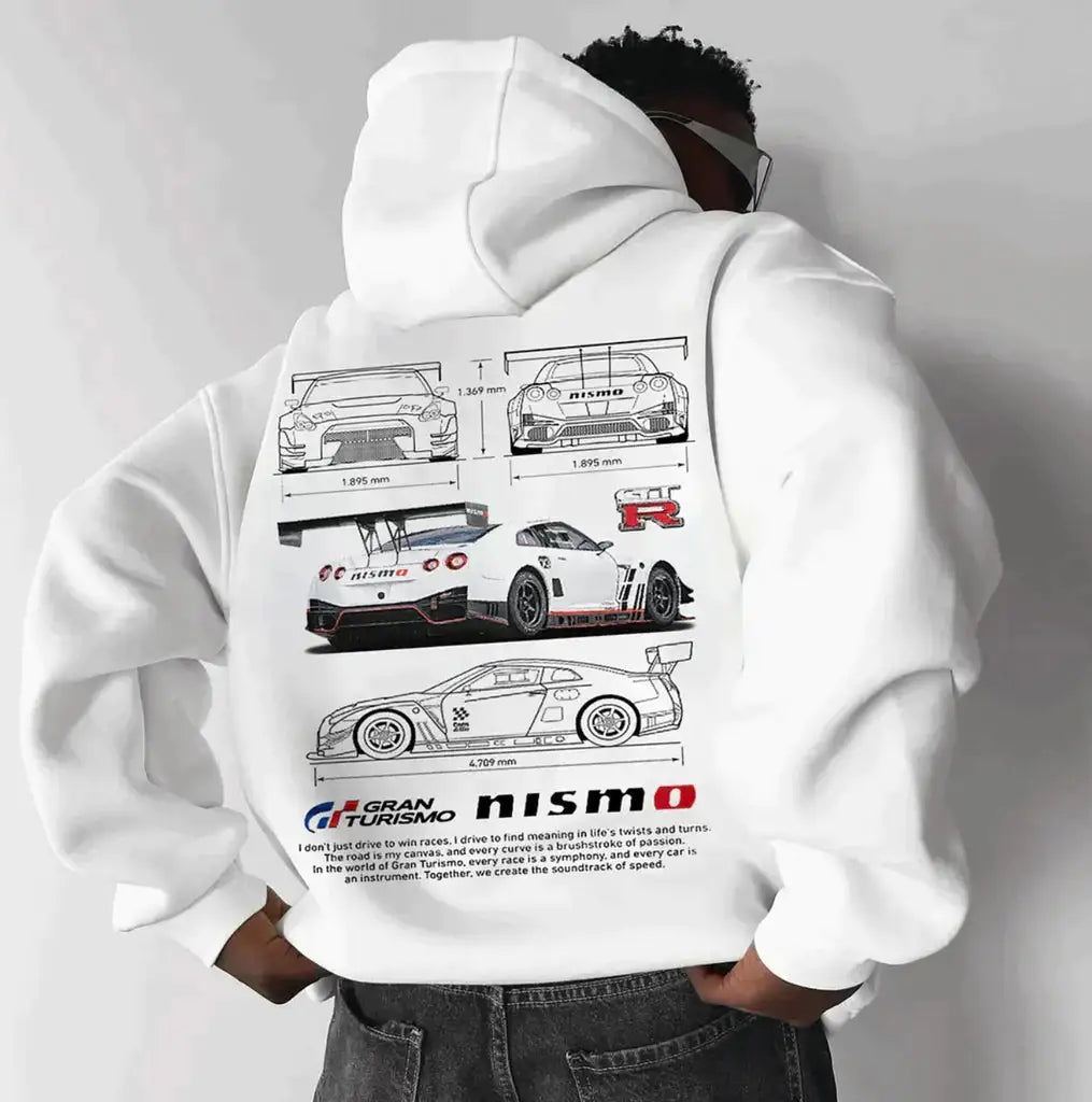 Oversized Racing Hoodie - SensorySoft