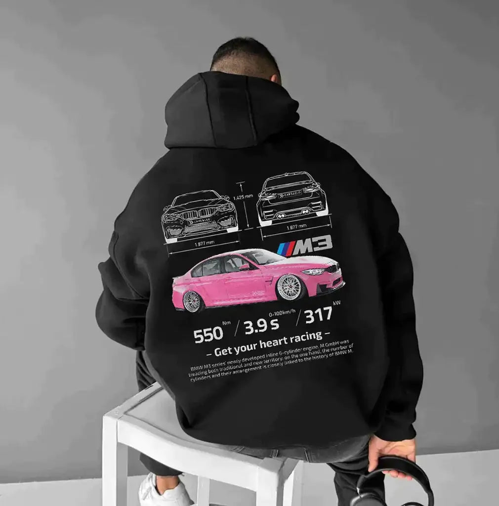 Oversized Racing Hoodie - SensorySoft