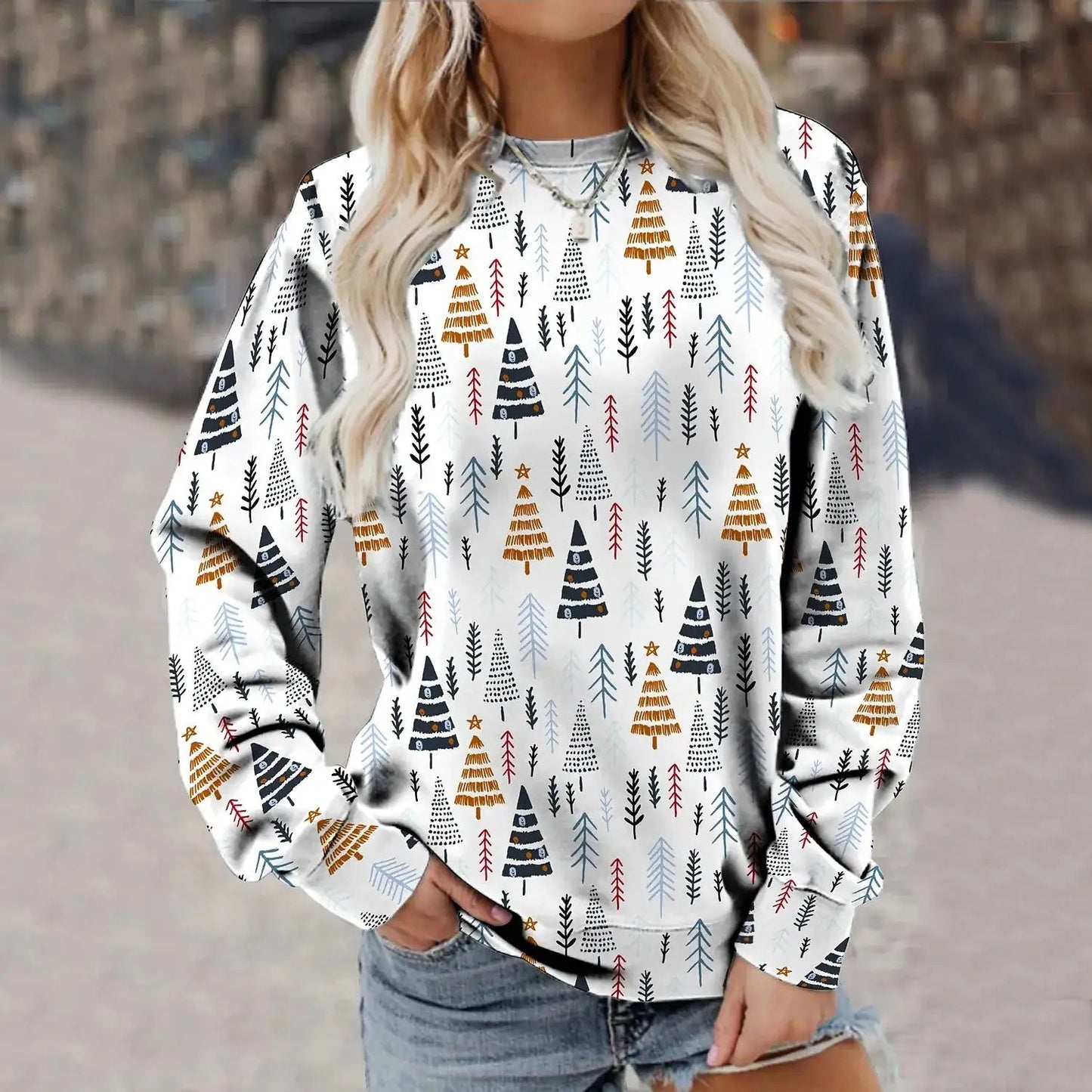 Pattern Christmas Sweater Pajama - SensorySoftShop