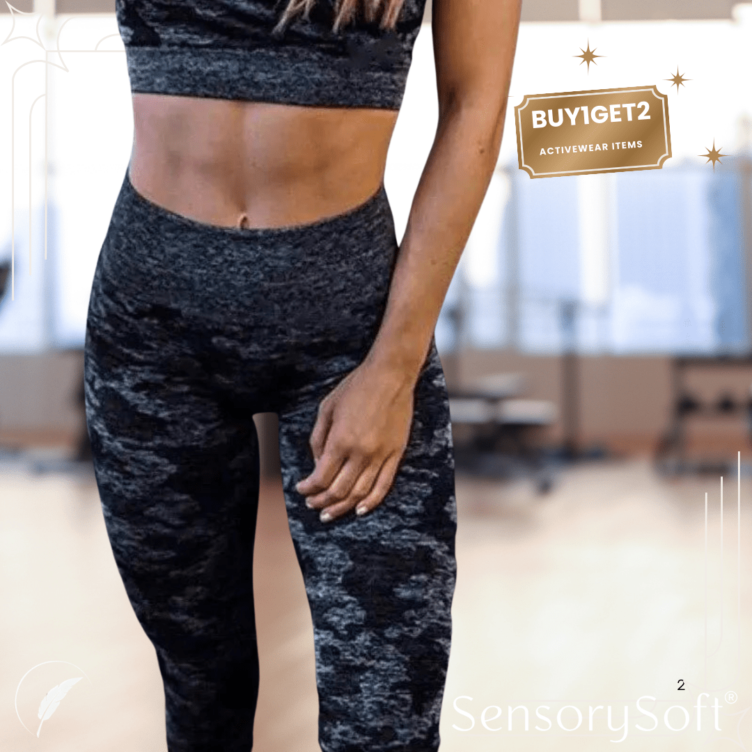 Performance Fitness Leggings For Women - SensorySoft