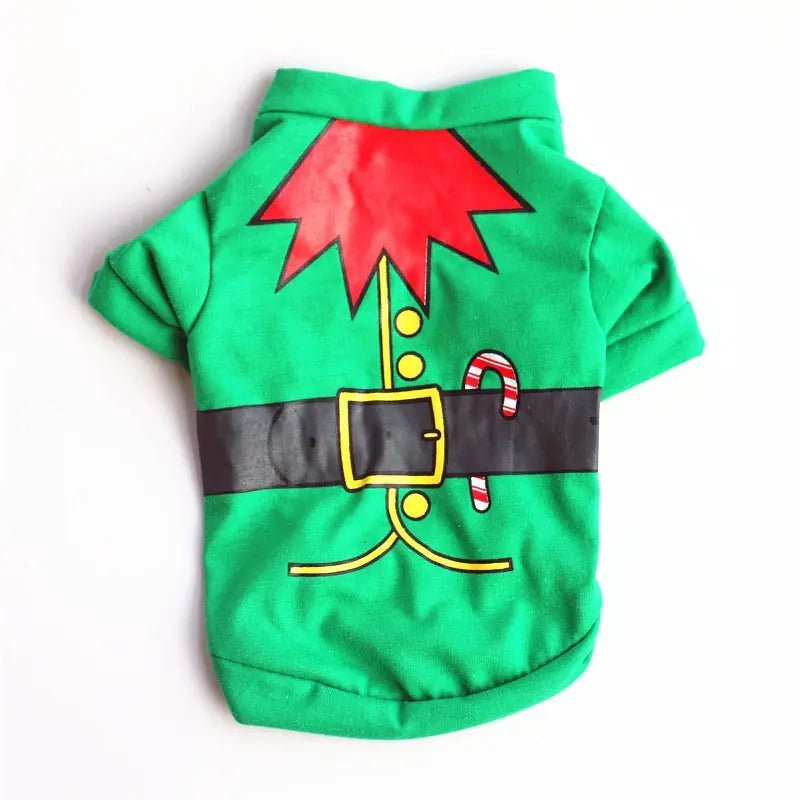 Pet Christmas Vest Shirt - SensorySoftShop