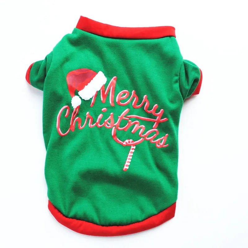 Pet Christmas Vest Shirt - SensorySoftShop