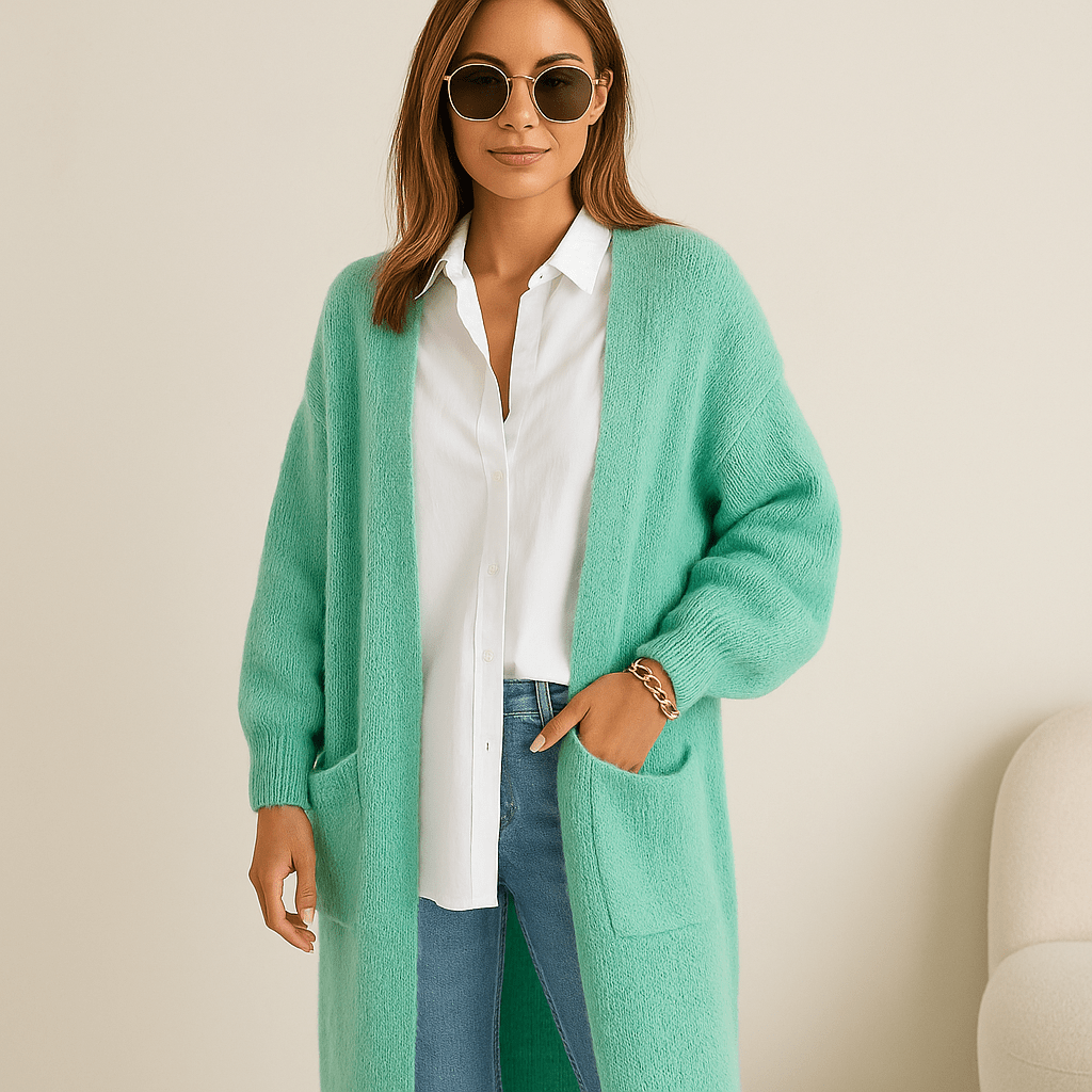 Plus Size Premium Quality Knit Cardigan - SensorySoft