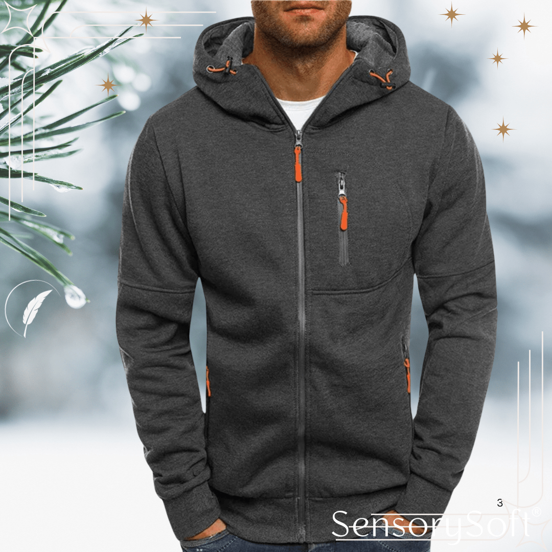 Plush Fleece Autumn Coat Jacket - SensorySoft