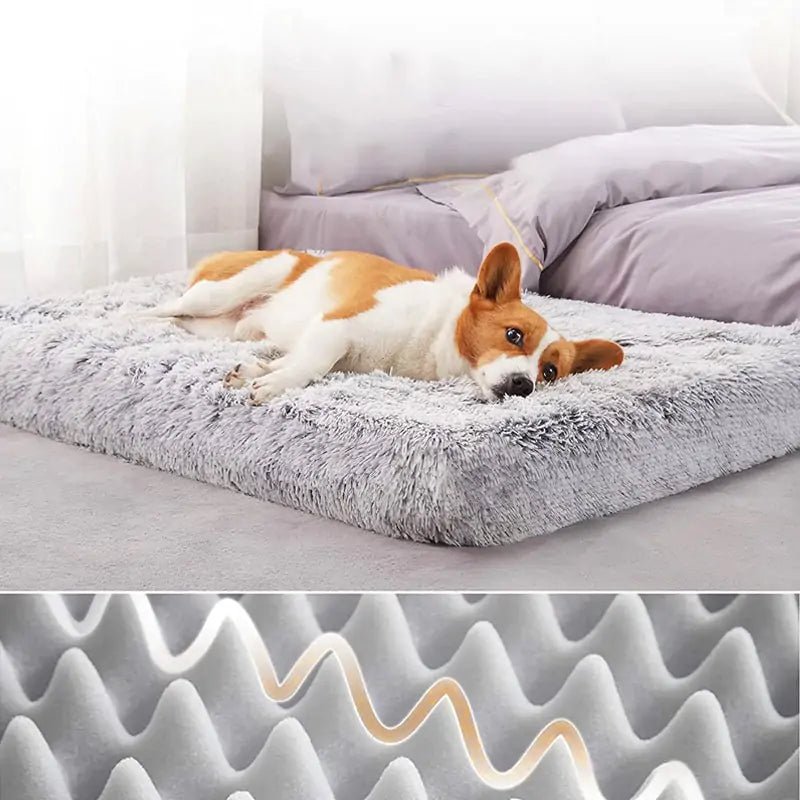Plush Washable Dog Bed - SensorySoftShop