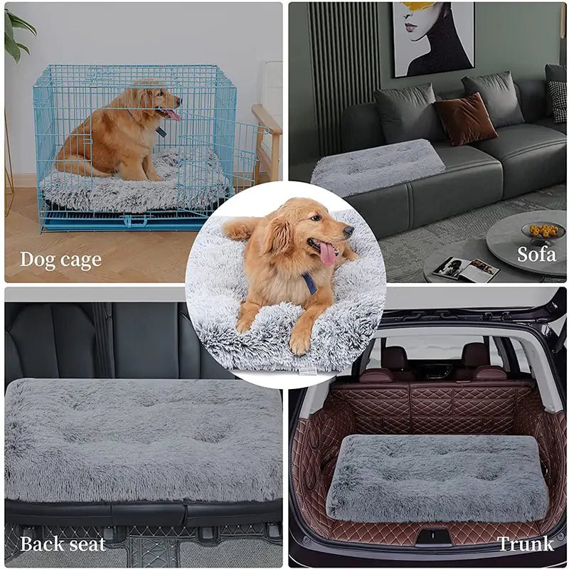Plush Washable Dog Bed - SensorySoftShop
