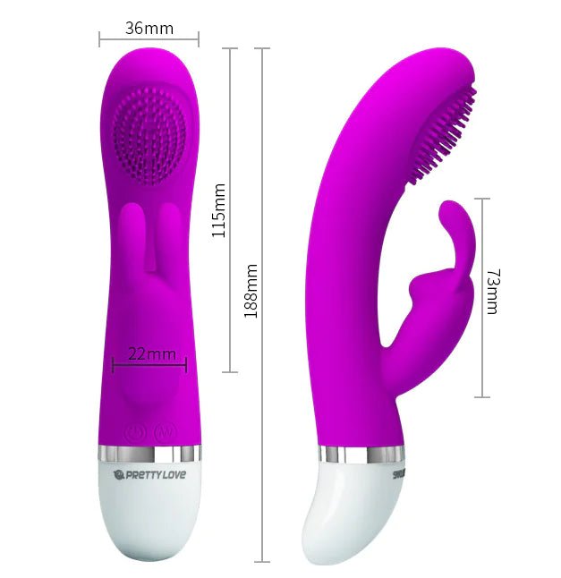 Powerful Silicone Vibrating Massage Wand - SensorySoft
