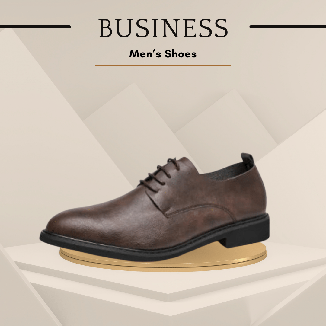 Retro Derby Shoes for Business Attire - Timeless Sophistication for the Modern Gentleman - SensorySoft