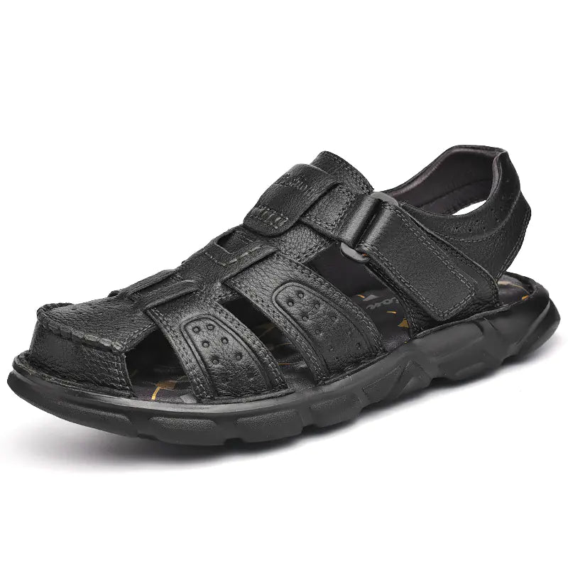 Retro Trend Velcro Casual Beach Shoes - SensorySoftShop