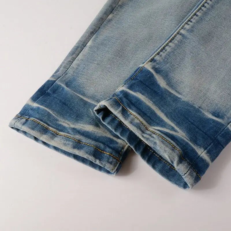 Ripped Patch Jeans – Edgy Stylish and Comfortable - SensorySoft
